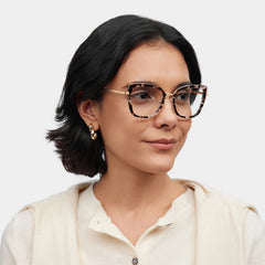 Leila Butterfly Tortoise Glasses