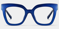 Malcolm Square Blue Glasses