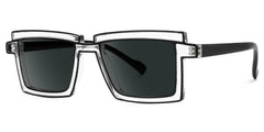Zephyr Rectangle Clear Glasses