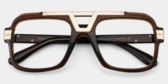 Croswell Aviator Brown Glasses