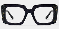 Sable Square Black Glasses