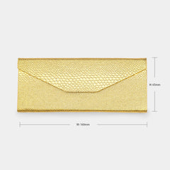 Gold Portable Glasses Storage Bag
