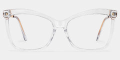 Isaebella Butterfly Clear Glasses
