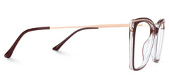 Krystle Square Red Glasses