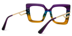 Poutine Square Multicolor Glasses