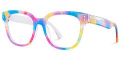 Dante Square Colorful Glasses