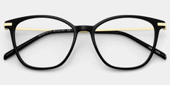 Jessica Cat-eye Black Glasses