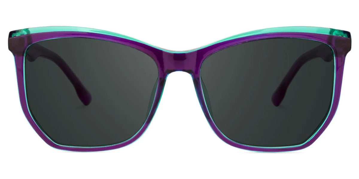 Libby Geometric Purple Glasses